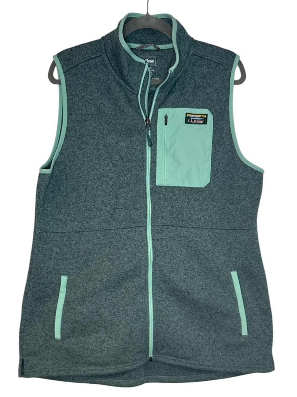 L.L. Bean Sweater Fleece Long Vest